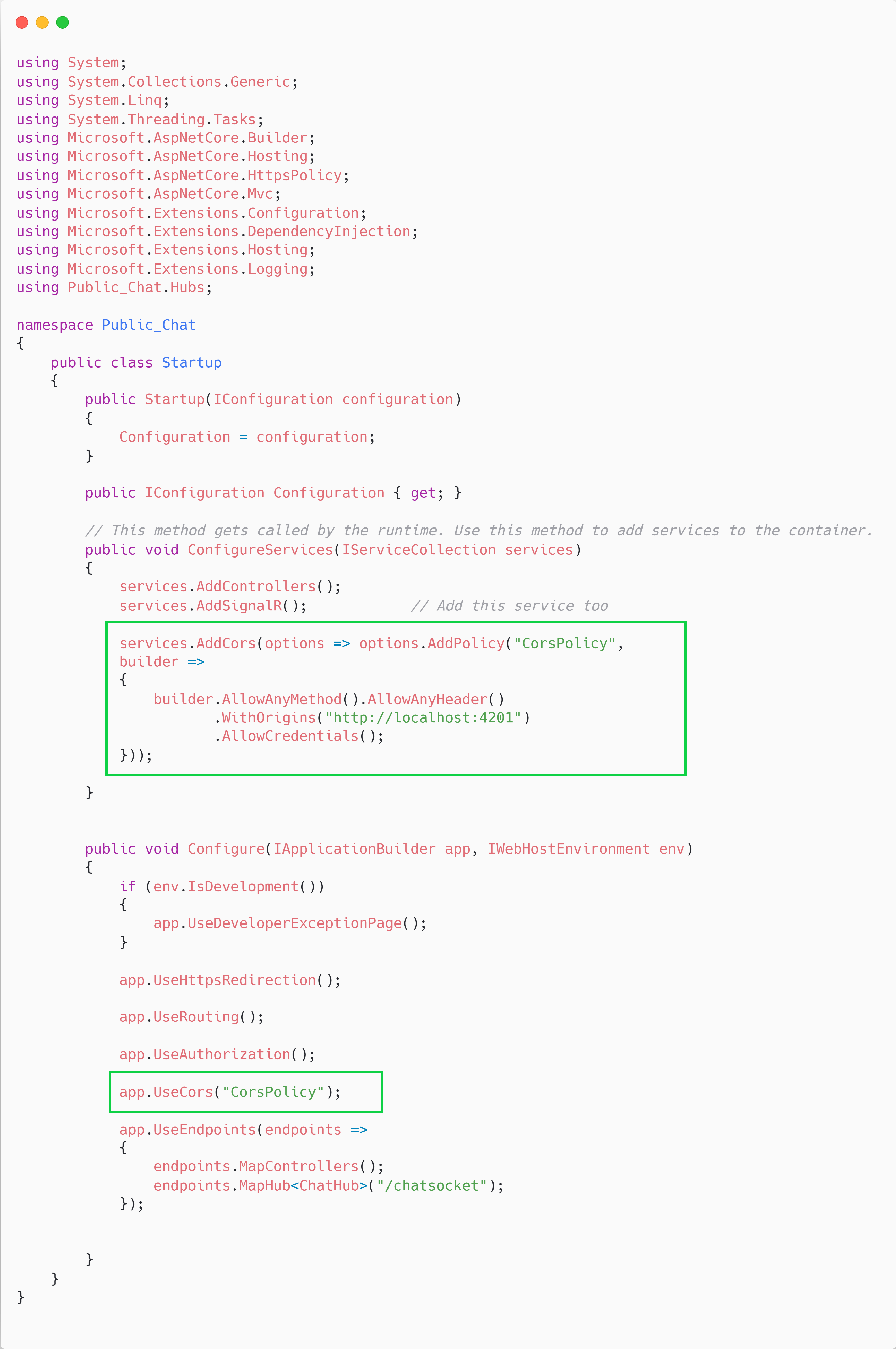 How to Create a Chat App with Core 3.1 (SignalR) and Angular 10