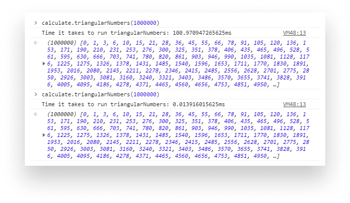 time and memoize decorators used together