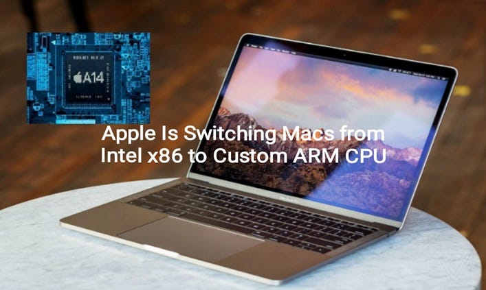 Why Does Apple Move to ARM and Will it Still Supports Intel Macs？ | by  Carrie Tsai - Neway | Medium