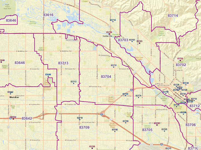 Boise Downtown Zip Code How To Use Us Zip Code Data In Modeling And Forecasting? | By Samma Hejazi  | Towards Data Science
