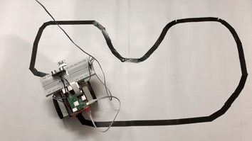 line follower raspberry pi