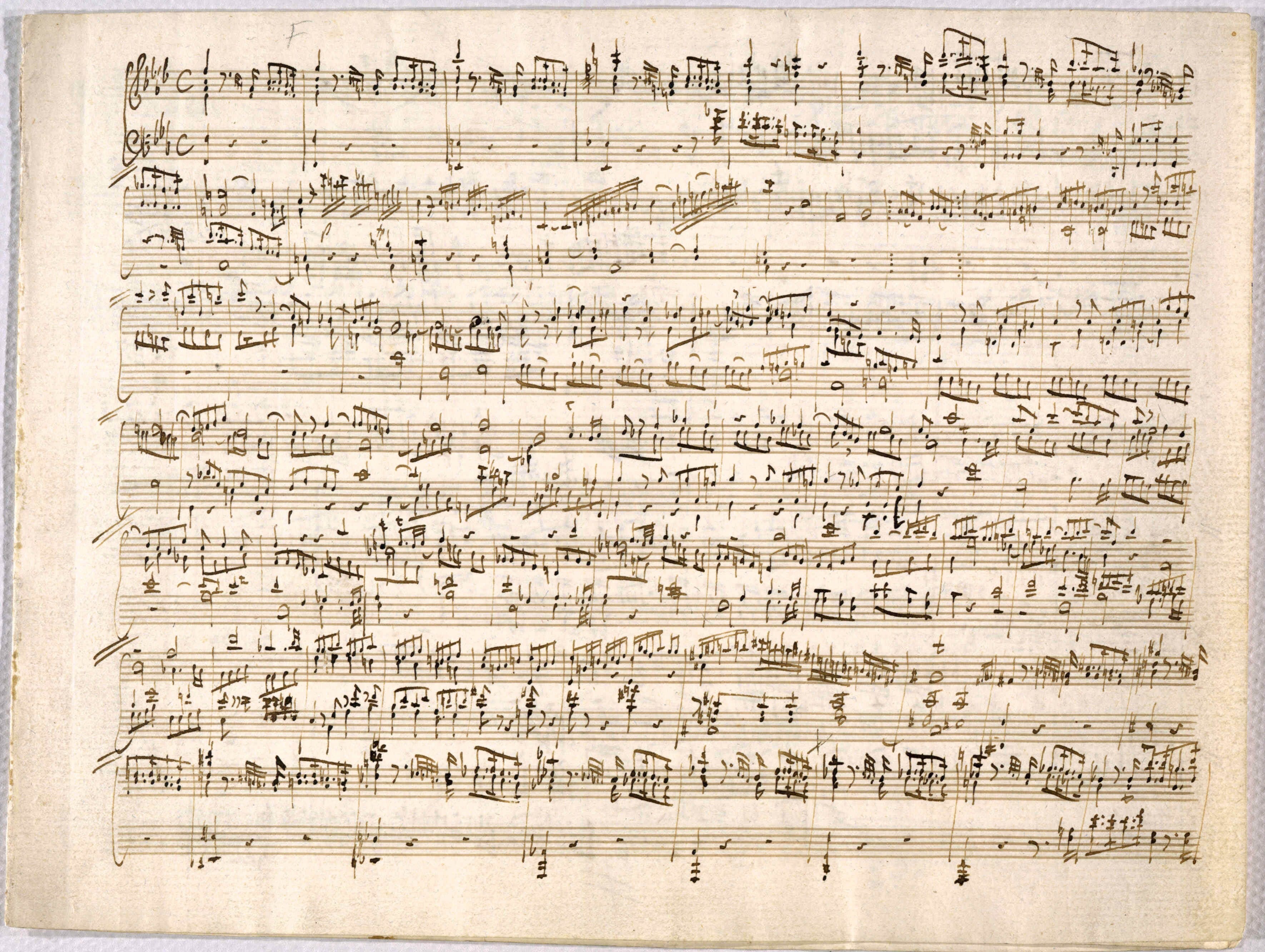 Mozart s Vs Beethoven s Handwritten Sheet Music By BMSB Music 