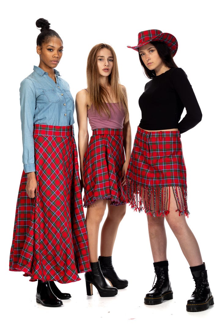 it's a kilt not a skirt