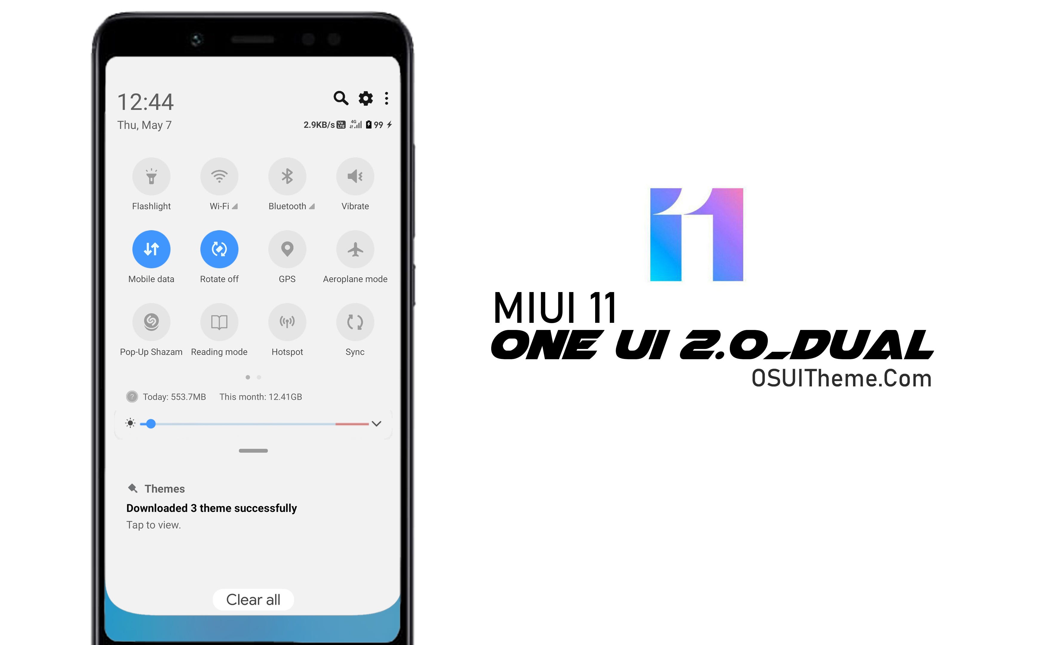 Samsung One Ui For Miui 11 Theme One Ui Miui Theme By Os Ui Theme Miui Theme Medium