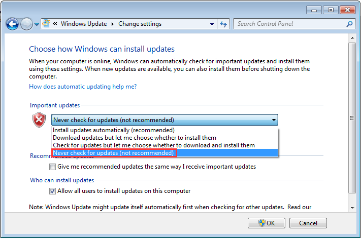 Microsoft Not Installing Updates Download Free Software