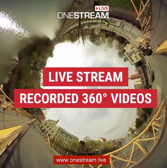 How to live stream 360degree video with OneStream? by OneStream Live