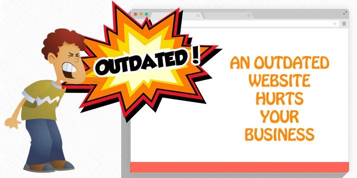 How A Bad And Outdated Web Design Hurts Your Business By Edwisetech Medium