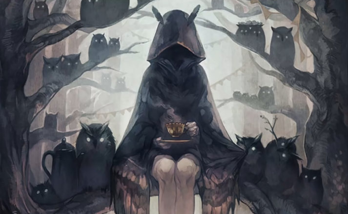 Musica Kokia フクロウ フクロウが知らせる客が来たと Coruja A Coruja Anuncia Que Um Visitante Chegou By Paulo Moreira Samurai Study Medium