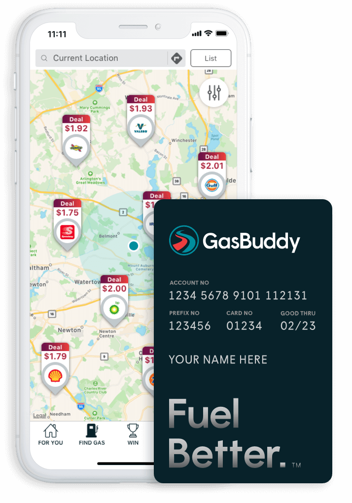 Gas Buddy Card Driver Id
