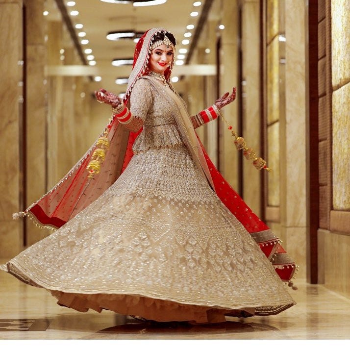 bridal suits in chandni chowk