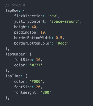React Native App (1) Stopwatch. Let’s build an iOS Stopwatch app using ...