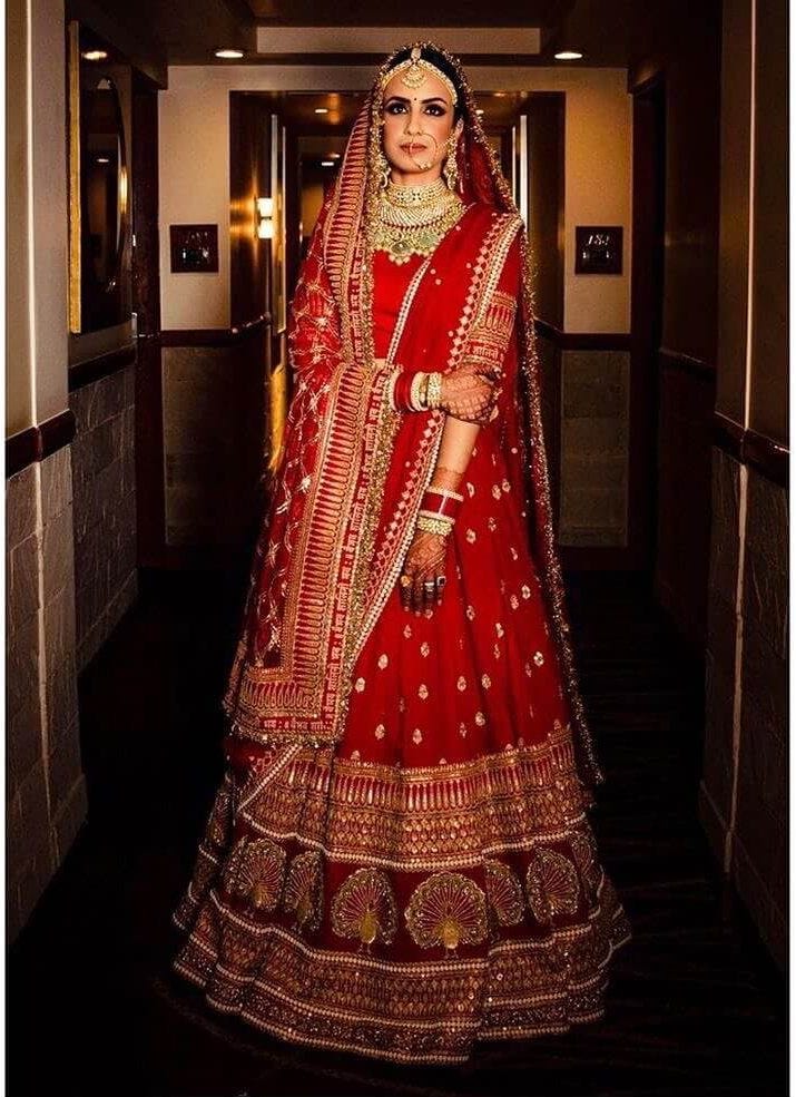 rajput bride dress