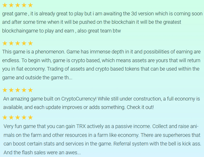 Reviews of CropBytes Crypto Game