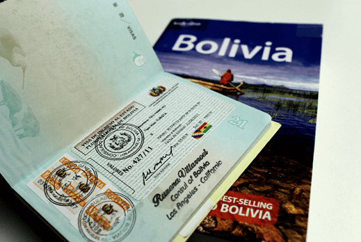 Káº¿t quáº£ hÃ¬nh áº£nh cho VISA BOLIVIA