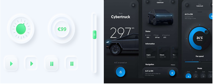 THE A TO Z OF NEUMORPHISM. Neumorphism is a relatively new design… | by ...
