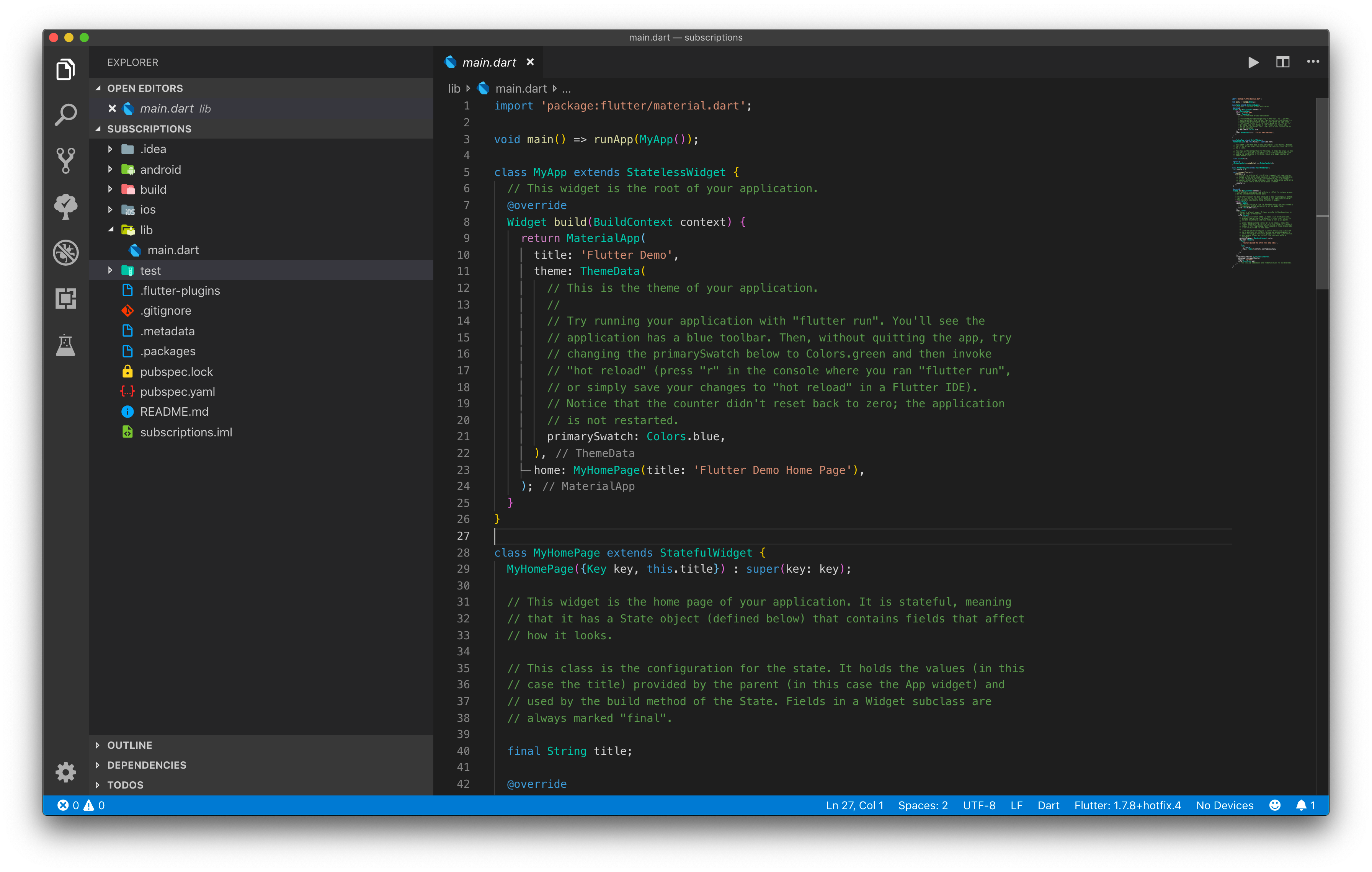 Must-have VS Code extensions for working with Flutter