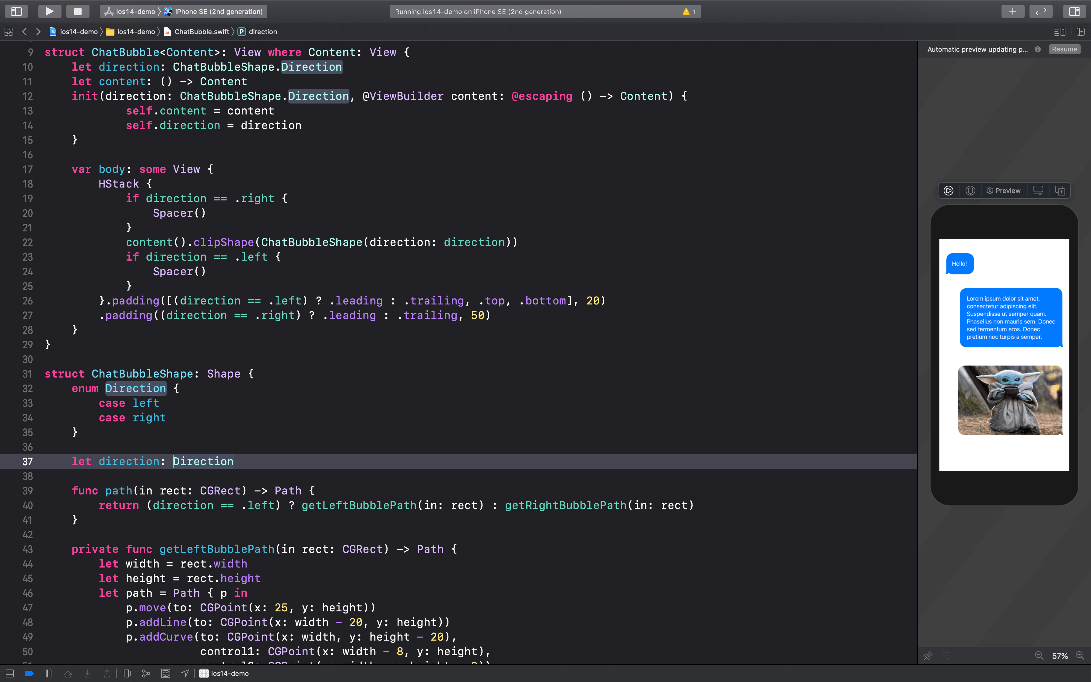 Swiftui Creating A Chat Bubble Like Imessage Using Path And Shape By Prafulla Singh Medium Swiftui Creating A Chat Bubble Like Imessage Using Path And Shape By Prafulla Singh Medium