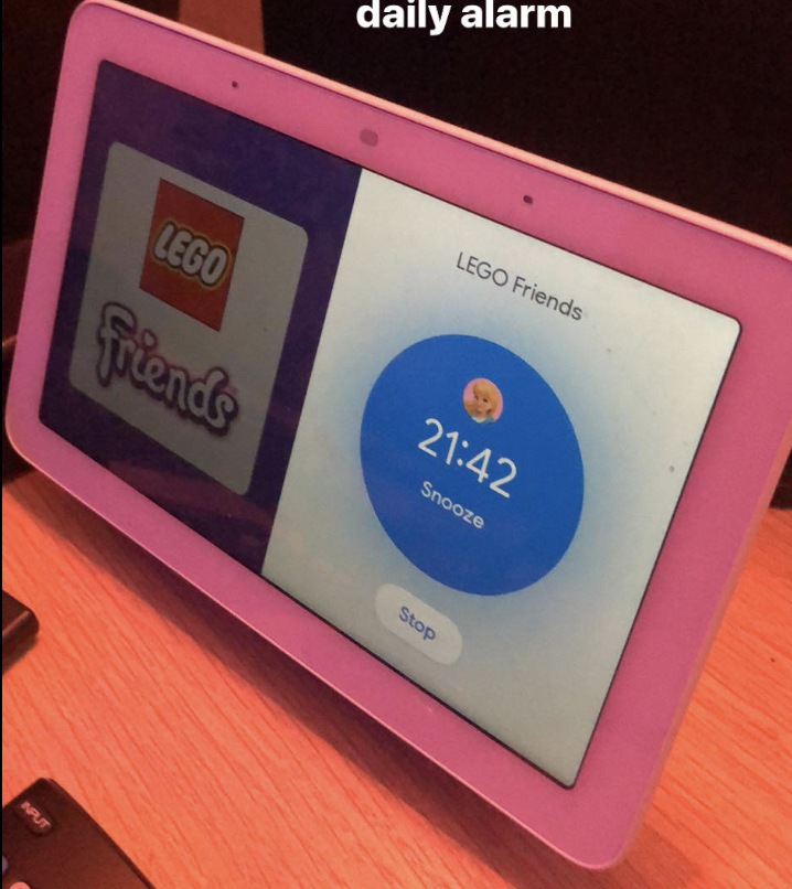 google lego alarm