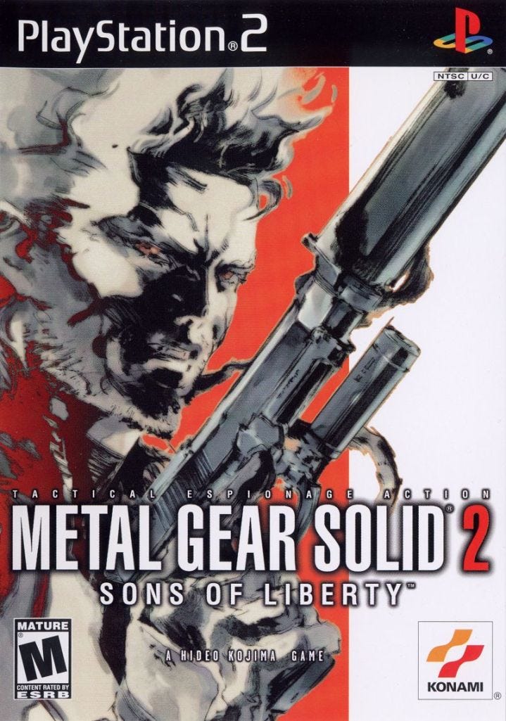 the document of metal gear solid 2