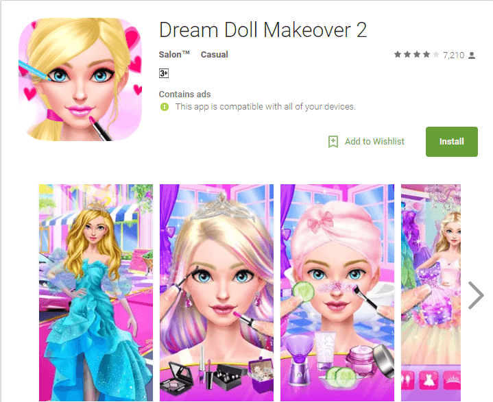 barbie girl games install