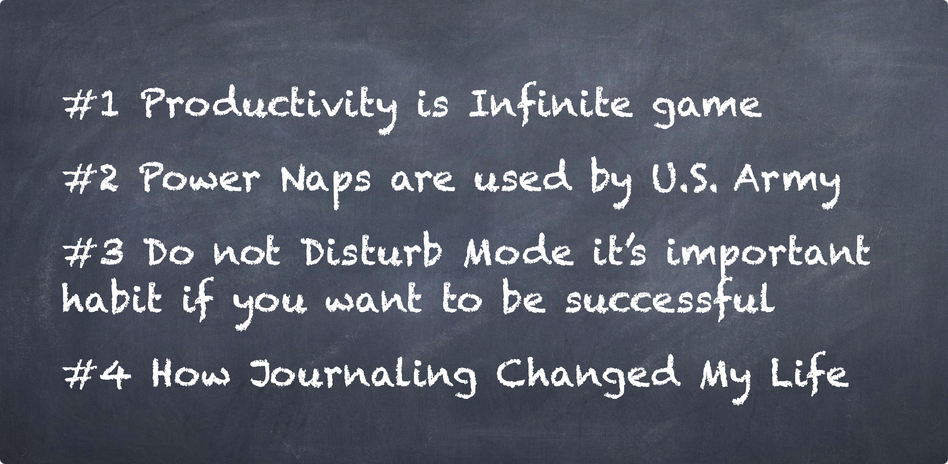 Productivity Habits The Infinite Game By Dimitar Danailov Medium