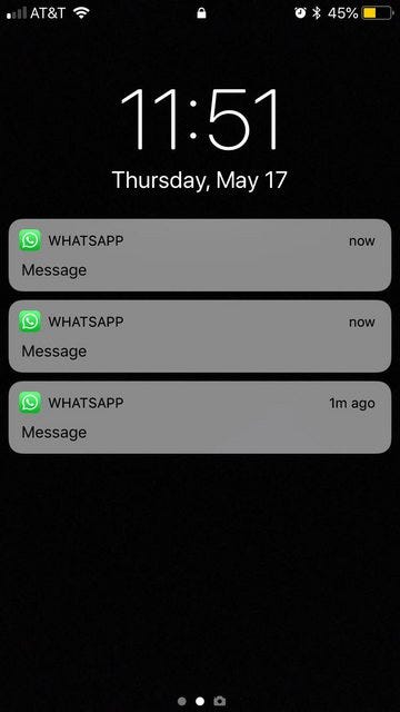 left whatsapp open the whole night