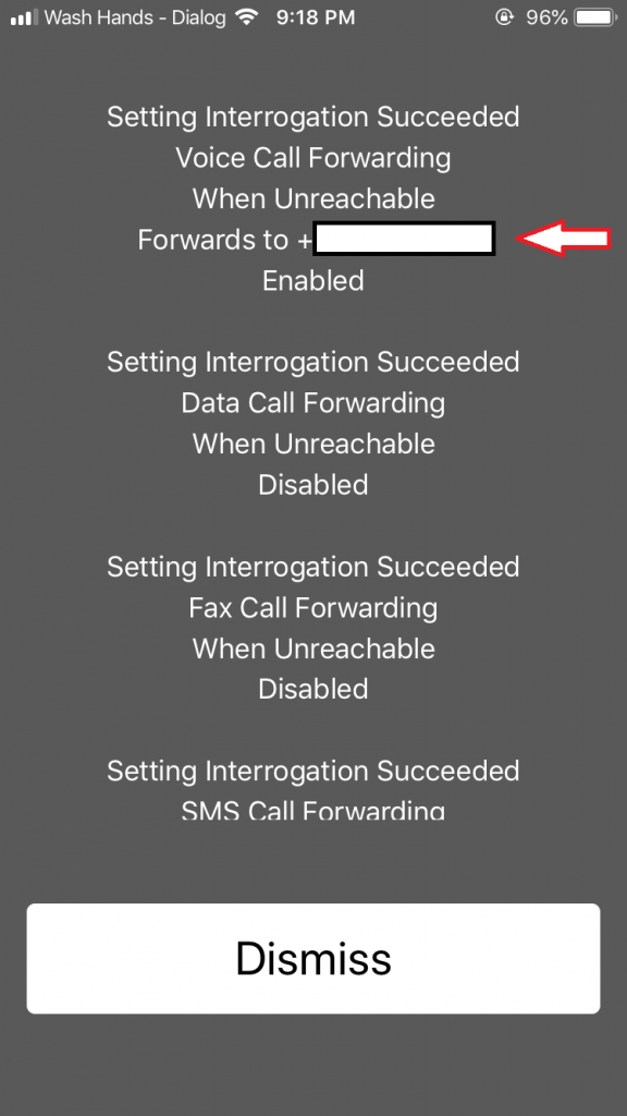 step 01 go to voice mail setting on iphone