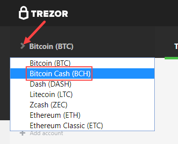 Claim Bitcoin Cash Bch With Trezor Hardware Wallet Update - 
