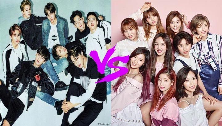 Who Is Better Exo Vs Twice Exo Vs Twice By Jichangwook Medium