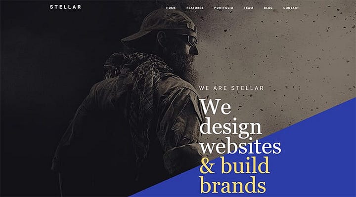 Design style: diagonal lines in web design | by Envato | Envato | Medium