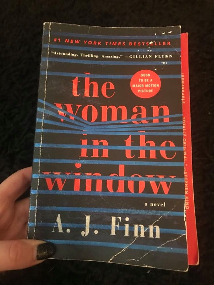 The Woman In The Window Book Review Amateur Book Reviews