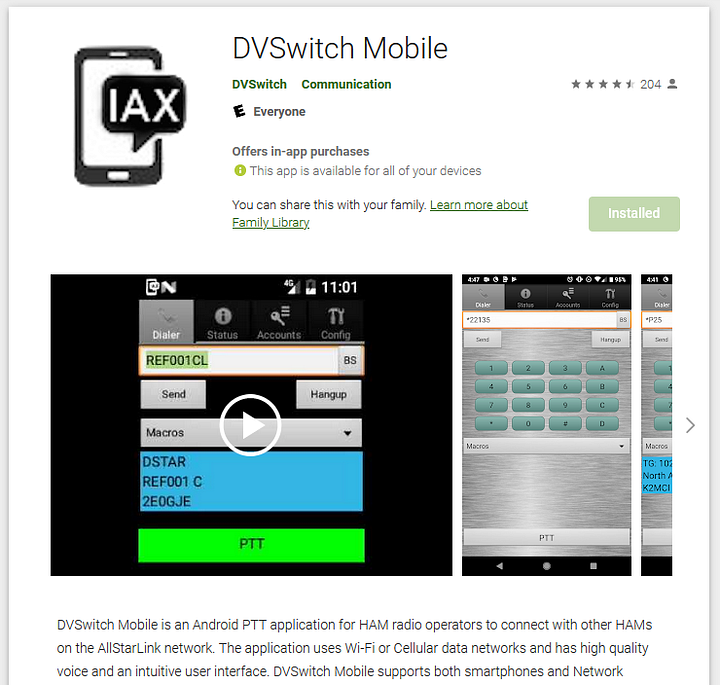 DVSwitch App
