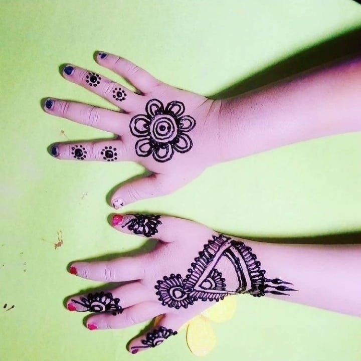 Kids Mehndi Design Best Ever Mehndi Designs For Kids By Anmol Baloch Medium