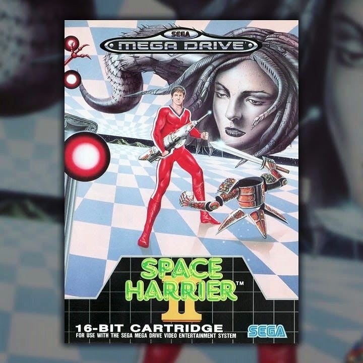 space harrier ii mega drive