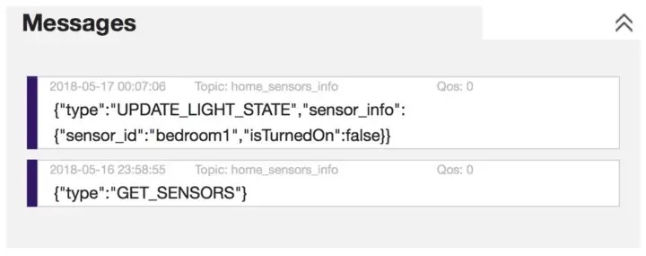 Figure 7. When app changes a light sensor state.