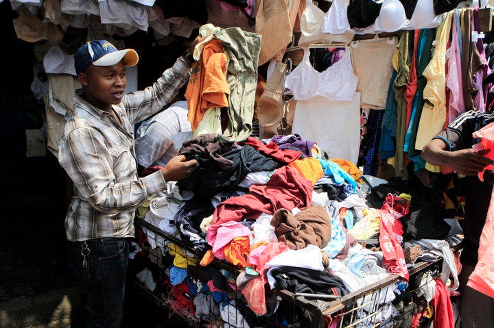 Trump's Trade War in Africa Over Second-hand Clothes | by Harriet Kariuki |  Medium