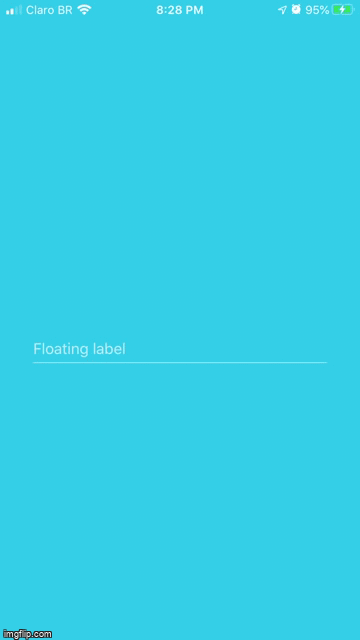 react native floating label input text | Medium