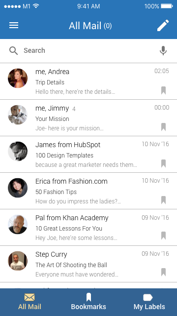Gmail: An Unsolicited Redesign (#1) - by Alden Tan - Prototypr
