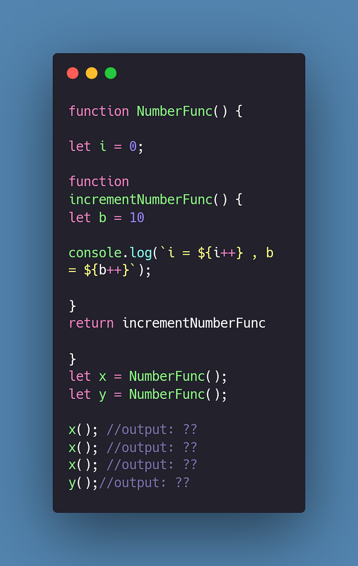 Understanding hoisting,scopes, and closures in JavaScript by Sam