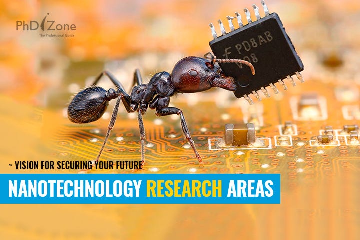 Nanotechnology Research Areas — Vision for Securing Your Future | by  PhDiZone | Medium