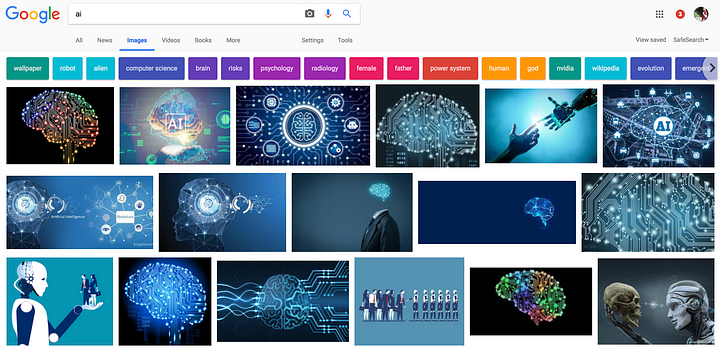 The Real Scandal of AI: Awful Stock Photos | by Adam Geitgey | Medium