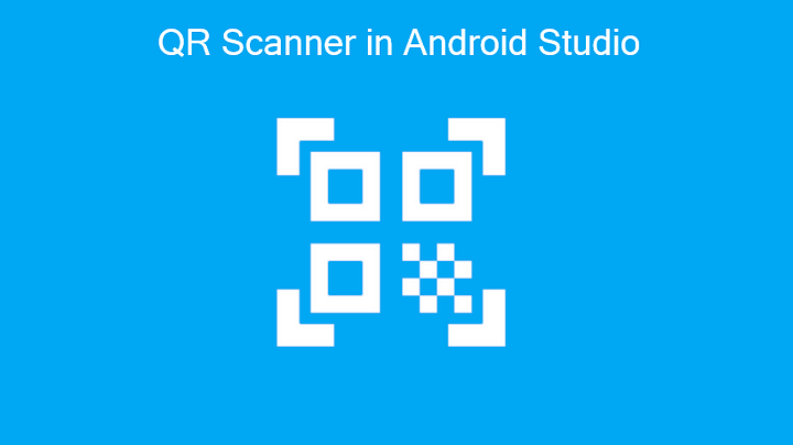 Qr Code Scanner Android Studio Homecare24