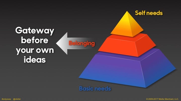 Belonging Precedes Doing Stuff What Your Organization Needs To By Nilofer Merchant Medium Belonging Precedes Doing Stuff What Your Organization Needs To By Nilofer Merchant Medium