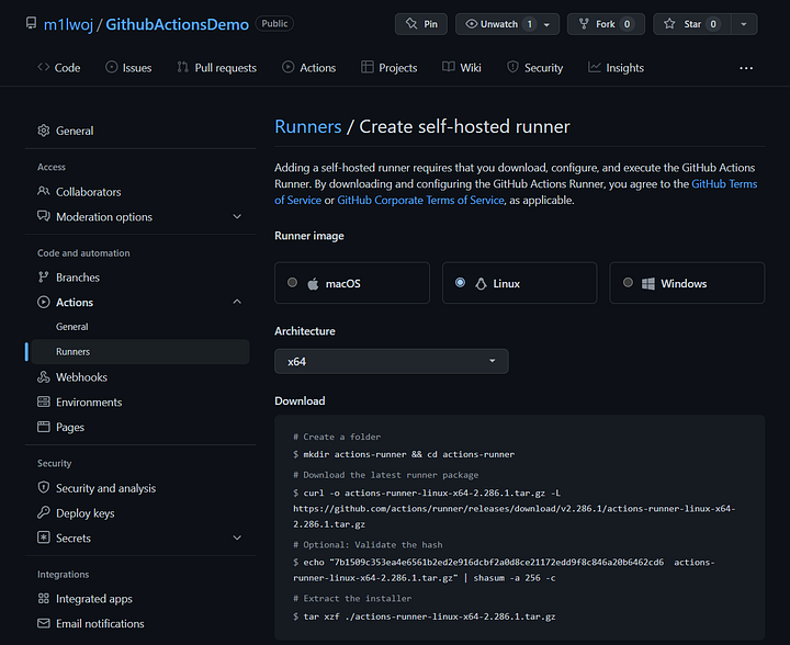 Release the limits of Github Actions with selfhosted runners by