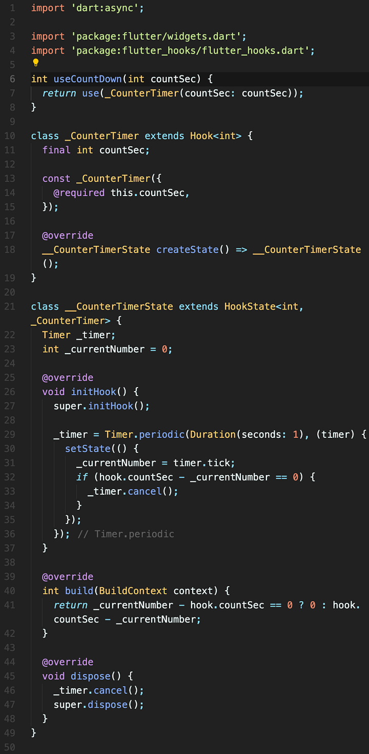 Flutter Hooks. Flutter Hooks is a fantastic package to… | by Idan ...