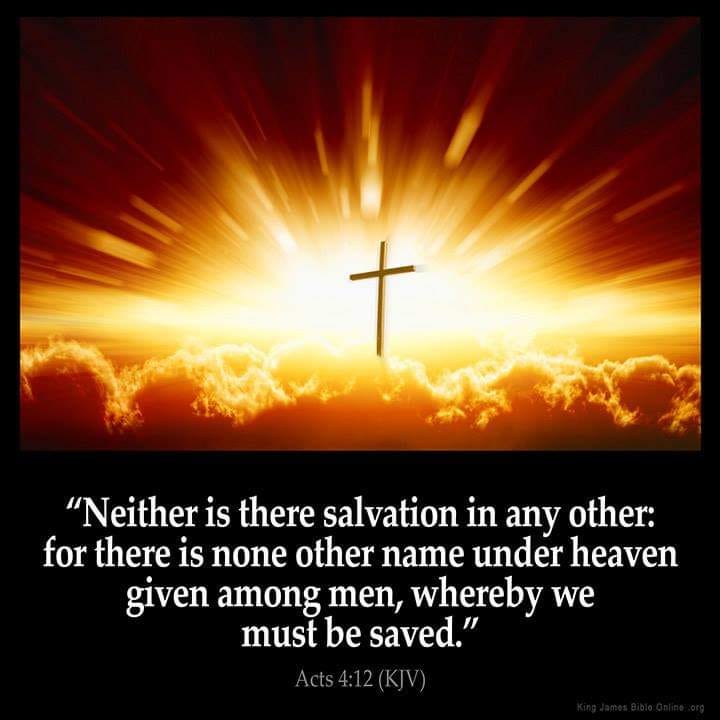 And There Is Salvation In No One Else For There Is No Other Name Under Heaven That Has Been Given By Butch Dias Medium