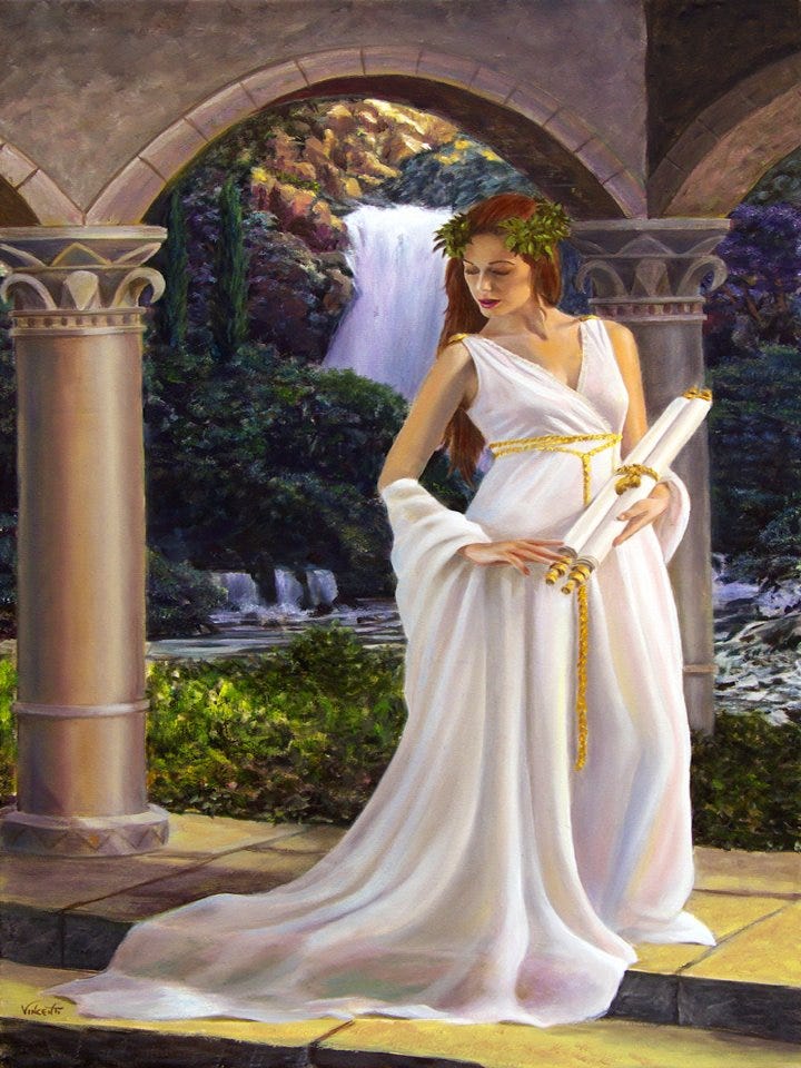 Goddess in the Doorway. A poem by Julia R. DeStefano by Julia R