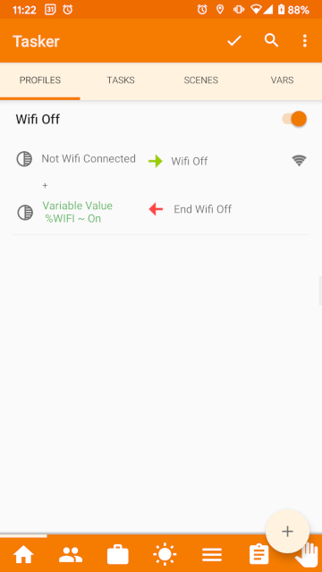 Automatically turn wifi off with Tasker | by Alberto Piras | Geek Culture |  Medium