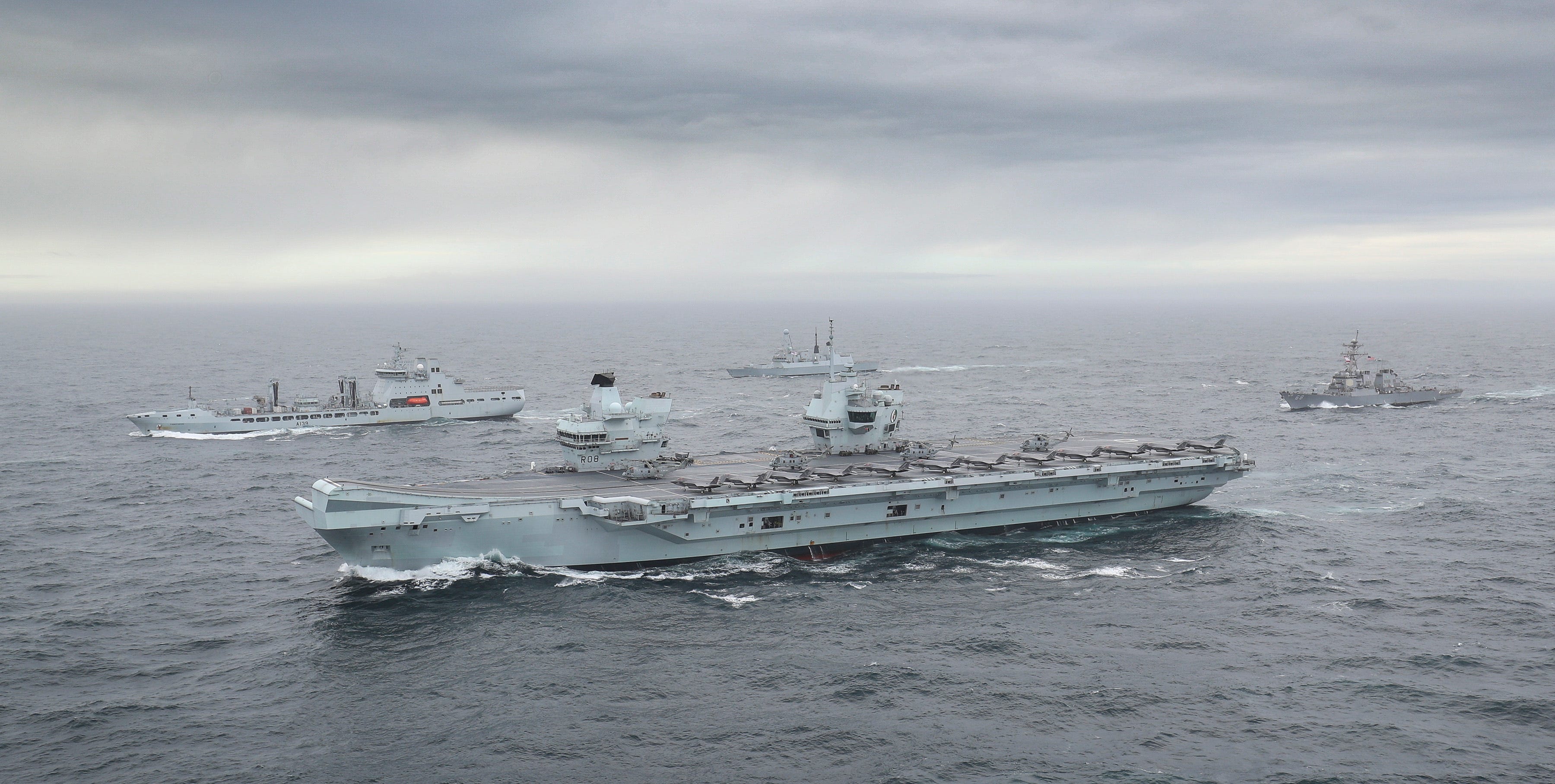 Carrier Strike Group Assemble. Royal Navy's new Carrier Strike Group… | by  Ministry of Defence | Voices Of The Armed Forces | Oct, 2020 | Medium