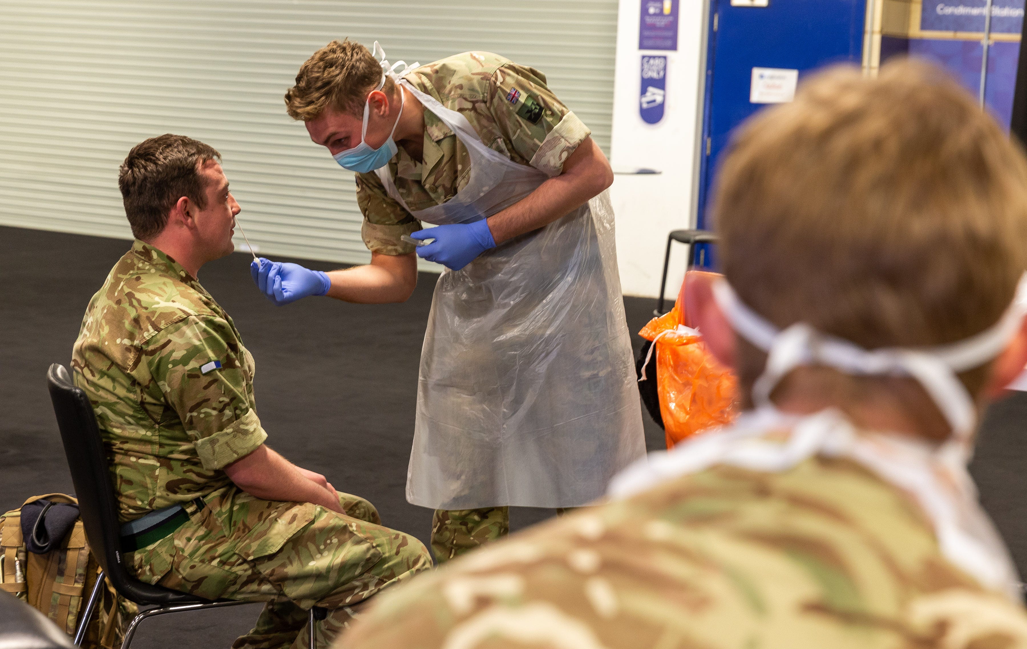 Edgbaston Test Series Army trained to test NHS staff for Coronavirus
